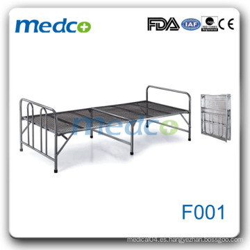 F001 ¡Venta caliente! Flat Acero inoxidable cama de hospital precio